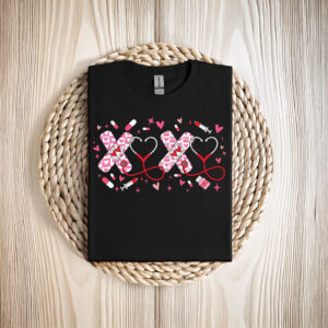 Xoxo Stethoscope T-Shirt, Nurse Valentines Day Shirt 5 Xoxo Stethoscope T-Shirt, Nurse Valentines Day Shirt