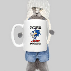 Autistic By Birth Gooner By The Grace Of God Mug
