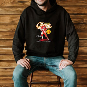 Christian Okoye Kansas City Chiefs signature cartoon T-shirt 6 Christian Okoye Kansas City Chiefs signature cartoon T-shirt