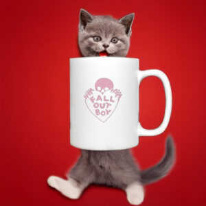 Fall Out Boy Skeleton Heart Mug 6 Fall Out Boy Skeleton Heart Mug