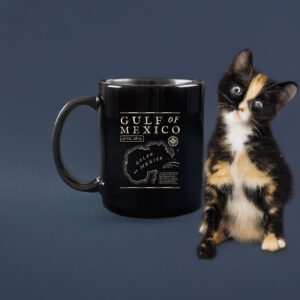 Gulf of Mexico 1672 Historic Map Mug 7 Gulf of Mexico 1672 Historic Map Mug