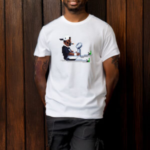 Jalen Hurts smoking champions trophy pixel T-shirt 7 Jalen Hurts smoking champions trophy pixel T-shirt