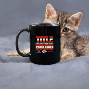 Kansas City Chiefs 2024-2025 AFC Conference Championship Title Bound Mug