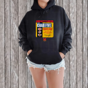 Maryland Basketball The Crab Five Old Bay Can T-Shirt 6 Maryland Basketball The Crab Five Old Bay Can T-Shirt