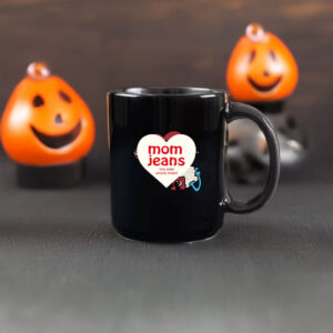 Mom Jeans Mj Braces Upcycled Mug