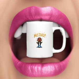 Mustard, MUSTARD! Funny TV OFF ON Mug 6 Mustard, MUSTARD! Funny TV OFF ON Mug
