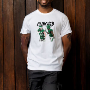 Philadelphia Eagles Clinched Reed Blankenship Ft CJ Gardner-Johnson T-Shirt 7 Philadelphia Eagles Clinched Reed Blankenship Ft CJ Gardner-Johnson T-Shirt