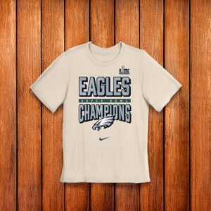 Preschool Philadelphia Eagles Super Bowl LIX Champions T-Shirt