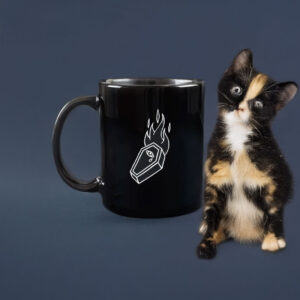 Roar Diamond Destroyer Of Death Black Mug 6 Roar Diamond Destroyer Of Death Black Mug
