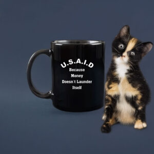 U.S.A.I.D Because Money Doesn't Launder Itself Mug