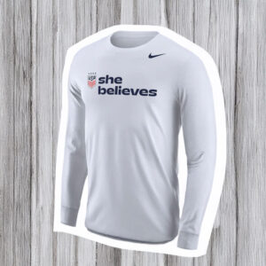 USWNT SheBelieves Stacked Core Long Sleeve Shirt