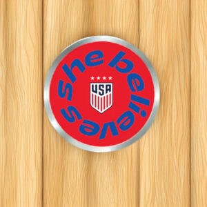 WinCraft USWNT SheBelieves Stickers 5 WinCraft USWNT SheBelieves Stickers