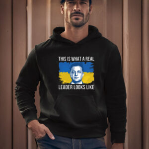 Volodymyr Zelensky This Is What A Real Leader Looks Like T-Shirt 7 Volodymyr Zelensky This Is What A Real Leader Looks Like T-Shirt
